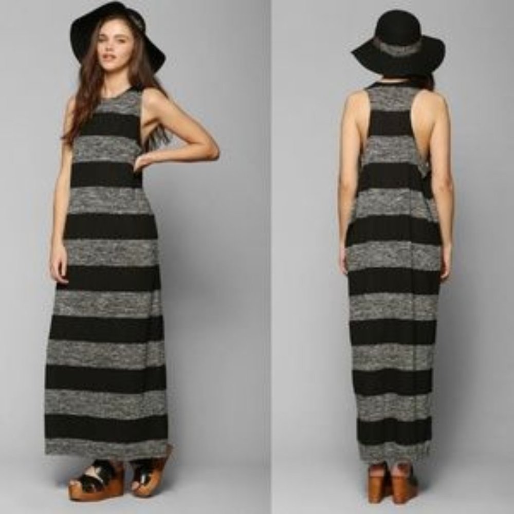 Cheap Monday Rory Drop Armhole Stripe Maxi Dress